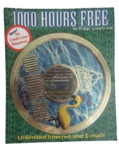Vintage AOL year 2000 y2k marketing disc unopened &quot;1000 Hours Free&quot; collectible - £10.11 GBP