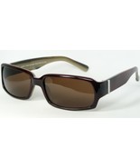 Tendencias Y Más Marc Caín 8798 Rg Borgoña Sol Con / Lente Marrón 56-17-... - $47.06