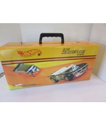 Mattel 16 Car Collector&#39;s Case Hot Wheels Yellow 17&quot;L 2002  H2 - £33.49 GBP
