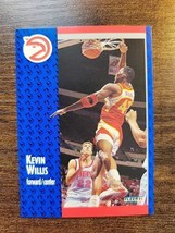 Kevin Willis 1991-1992 Fleer #7 - Atlanta Hawks - NBA - £1.55 GBP