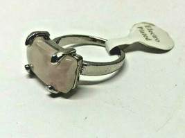 NEW White JADE Women&#39;s Large Stone Size 10 US Ring - €6,87 EUR