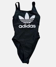 Adidas XS Trefoil One Piece Swimsuit Black Womens EXCELLENT CONDITION  - €13,92 EUR