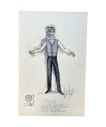 Charles Berliner Costume Designer Illustration Art Felix An Italian Stra... - £92.10 GBP