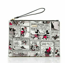 Kate Spade Disney Minnie Mouse Comic Medium Bella Wristlet Limited Ed. L... - £59.73 GBP