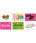 Illustrated Faith Postcards Family Blessings By Mail - £27.50 GBP
