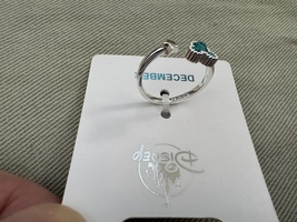 Disney Parks Mickey Mouse Faux Zircon December Birthstone Ring Silver Color image 4