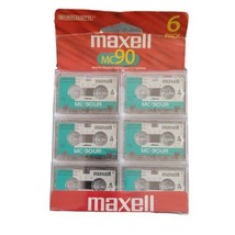MAXWELL MC90 Microcassette Tapes 6 PACK NEW Answering Machine - £22.44 GBP