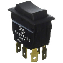 Cole Hersee Sealed Rocker Switch Non-Illuminated DPDT (On)-Off-(On) 6 Bl... - $17.64