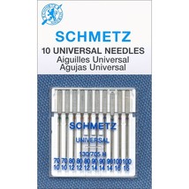 Schmetz Universal Machine Needles-Size 70/80/90/100 10 Per Pkg - $32.99