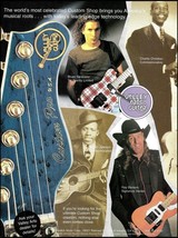 Valley Arts Custom Pro guitar ad print Robert Johnson Blues Saraceno Ray Benson - $4.05