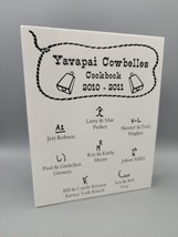 Yavapai Cowbelles Cookbook 2010 - 2011 Arizona Niche Southwest Recipe Book - £10.22 GBP