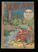 Blue Bolt V.8 #5 1947-DICK COLE-SGT SPOOK-EDISON Bell G- - £28.50 GBP