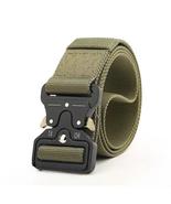 Men&#39;s Tactical Belt Heavy Duty Adjustable Military Webbing Belt - £14.14 GBP