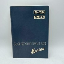 Morris Marina Propriétaires 1-3 1-8 Manuel/Instruction Manuel, GB Issue ... - $38.31
