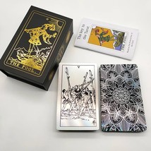 Predictive Divination Cards Astrological Tarot Cards With  Foil Technique Deluxe - £97.05 GBP