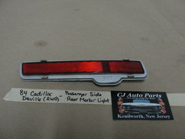 84 Cadillac Deville RWD RIGHT REAR BUMPER END TAIL REFLECTOR MARKER LIGH... - $45.53