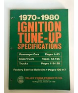 Valley Forge Ignition Tune-Up Specifications Manual 1970-1980 - £14.14 GBP