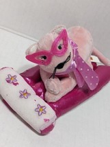 Groovy Girls Pet Pink Cat  on Bed Sunglasses, Ribbon on Neck 2004 - £33.64 GBP