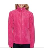 COLUMBIA Pink Fleece Benton Springs Jacket Size XS - $419.31 MXN