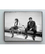 Rare Framed 1975 Muhammad Ali with Bob Dylan Vintage Photo. Giclée Print - £15.02 GBP