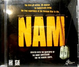 NAM CD Rom GT Interactive Doom Game 3-D shooter to bring Vietnam War to life - £9.10 GBP