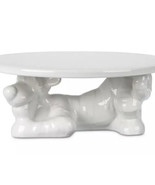 Disney Store Ceramic White Tigger Figural Cake Stand Plate Winnie the Po... - £31.59 GBP