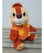 Disney Chip &amp; Dale Rescue Rangers DALE 8&quot; Plush Toy Chipmunks Hawaiian S... - $7.52