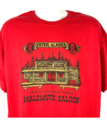 Malemute Saloon Famous Ester Alaska Vintage T-Shirt size XL Mens Frontie... - £30.71 GBP