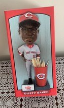 Impact Cincinnati Reds Dusty Baker Bobblehead Ohio Lottery Stadium Givea... - £25.96 GBP