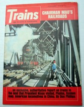 Nov. 1972 Trains: The Magazine Of Railroading Steam/Diesel Rosters News Yarns - £7.77 GBP