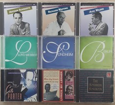 Musical Broadway &amp; Songbook CD Lot of 9 American Series Arthur Schwartz ... - £14.23 GBP