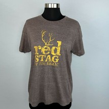 Jim Beam Red Stag Whiskey Womens T-Shirt - $21.77