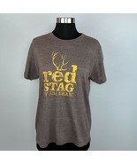 Jim Beam Red Stag Whiskey Womens T-Shirt - £17.50 GBP