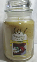 Yankee Candle Large Jar Candle 110-150 Hrs 22 Oz Magical Xmas Santa&#39;s Cookies - £30.79 GBP