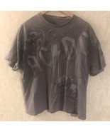 Liquid Blue  AC/DC  Gray XL Hells Bells Short Sleeve Graphic T Shirt - $8.69 CAD