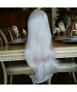 Silver White Blonde Lace Front Wig 22-24 inches!! - $189.99