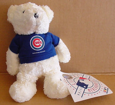 It&#39;s All Greek To Me White Teddy Bear Plush Iowa Cubs Logo Shirt 8&quot; - £5.31 GBP