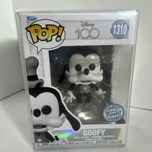 Goofy 1310 Funko Shop Excl POP! Black &amp; White 100 Year Anniversary - $23.74