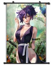 Various sizes Hot Anime Poster Yuzuriha Home Decor Wall Scroll Painting - £12.32 GBP+