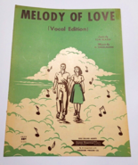 Melody of Love (Vocal Edition) Sheet Music 1954 - £7.04 GBP