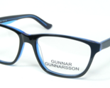 GUNNAR GUNNARSSON GUN4895 2 BLACK / BLUE EYEGLASSES GLASSES FRAME 50-16-... - $77.21