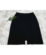 Magaschoni Collection Women&#39;s Sz 6 Wool Pencil Gold Exposed Zipper Skirt... - $40.47 CAD