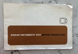 Vintage Kodak Instamatic M80 Movie Projector Owners manual instructions - $11.75