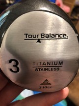 Tour Balance Titanium Stanless 3 Fairway - $19.80
