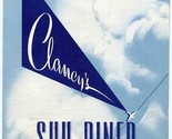 Clancy&#39;s Sky Diner Menu Granville Street Vancouver BC Canada 1940&#39;s - $96.92