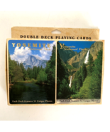 Souvenir Yosemite National Park Playing Cards Two Sealed Decks In Slide-... - £17.91 GBP