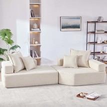 Luxury Oversized Sectional Sofa Set - 2 PC - $813.99