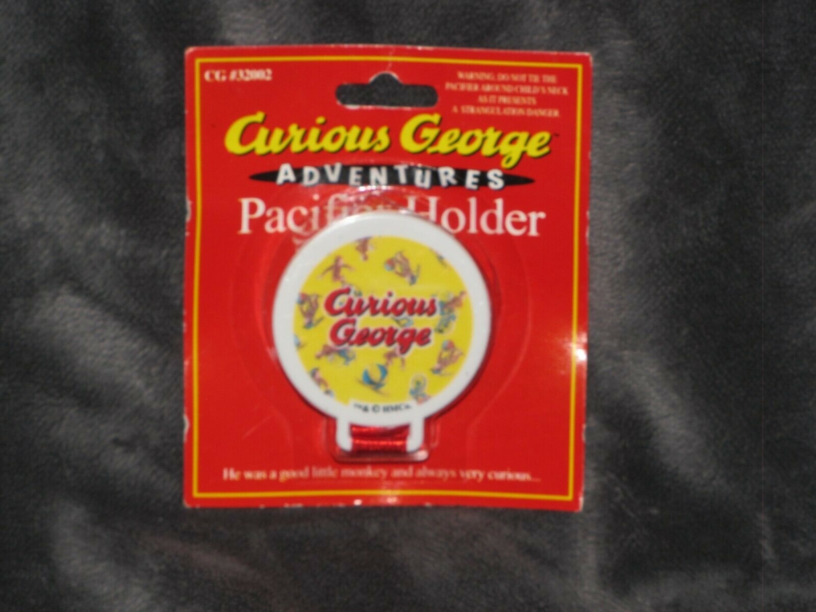 Universal Studios Regent Baby Products Curious George Infant Pacifier Cl... - $14.35