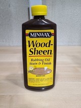 Minwax Wood Sheen Rubbing Oil &amp; Stain FinishManor Oak 12 oz Yellow Cap (... - $25.69
