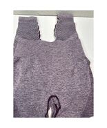 Pink Victoria&#39;s Secret Womens Seamless Heather Burgundy Leggings Active ... - $19.95